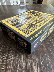 1000 Piece Jigsaw Puzzle Video Games Collection 19"x26" NES Nintendo Atari Pong