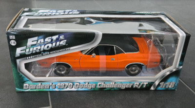 1:18 Fast&Furious Dardens 1970 Dodge Challenger R/T Greenlight OVP Nummer 399
