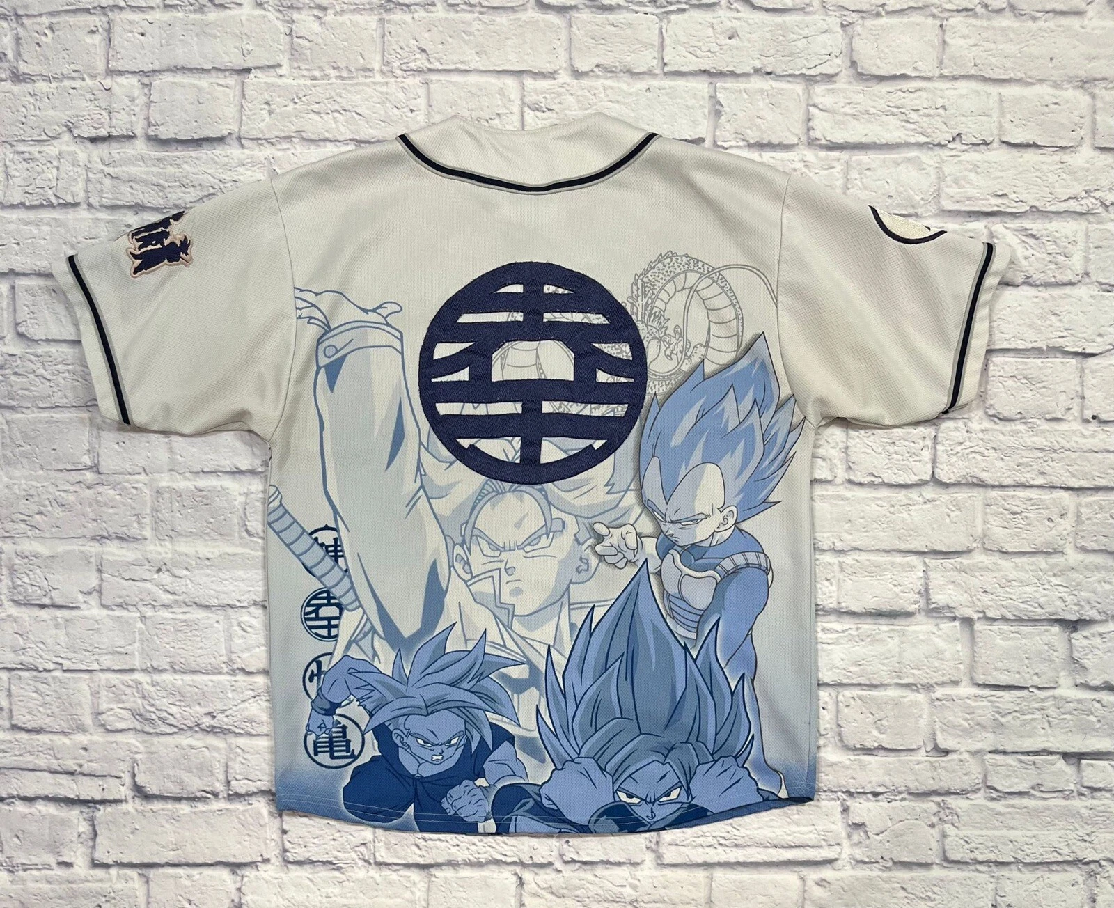 DRAGON BALL Z BASEBALL JERSEY SHIRT 2002 MEN’S LARGE