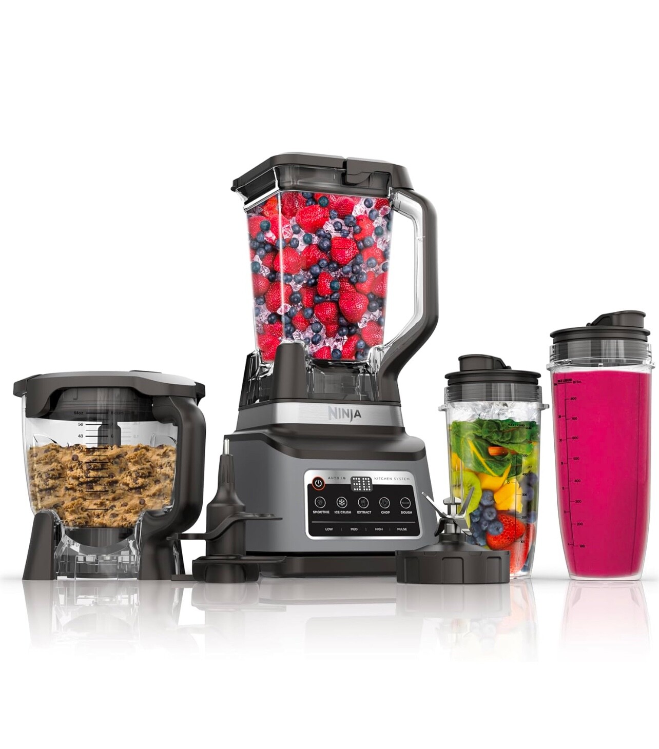 Ninja Foodi SS351 Power Blender and Processor with Smoothie Bowl Maker-image