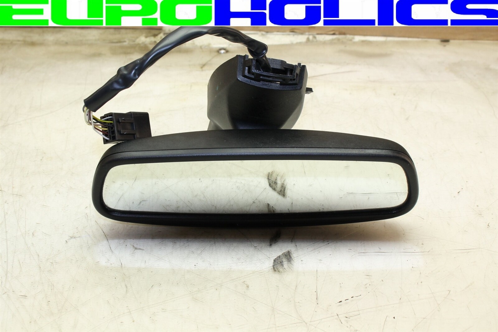 OEM Maserati M139 Quattroporte 04-08 Auto Dim Interior Rearview Mirror w/Sensor