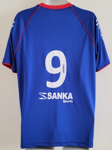 Maglia calcio sportiva Sao Caetano Brasile 2019 Sanka #9 Home Kit taglia: L Futbol - Foto 6 di 10