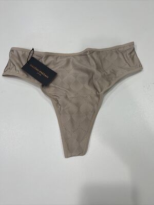 Marlies Dekkers- Womens Tan Thong Underwear- Size L