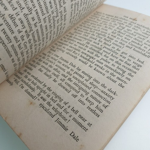 Jimmie Dale und der blaue Umschlag Mord Frank Packard 1935 gebundenes Buch - Bild 9 von 9