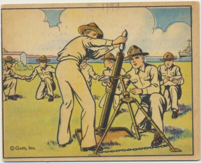 1941 Gum Inc. Uncle Sam #86 Ammunition Line
