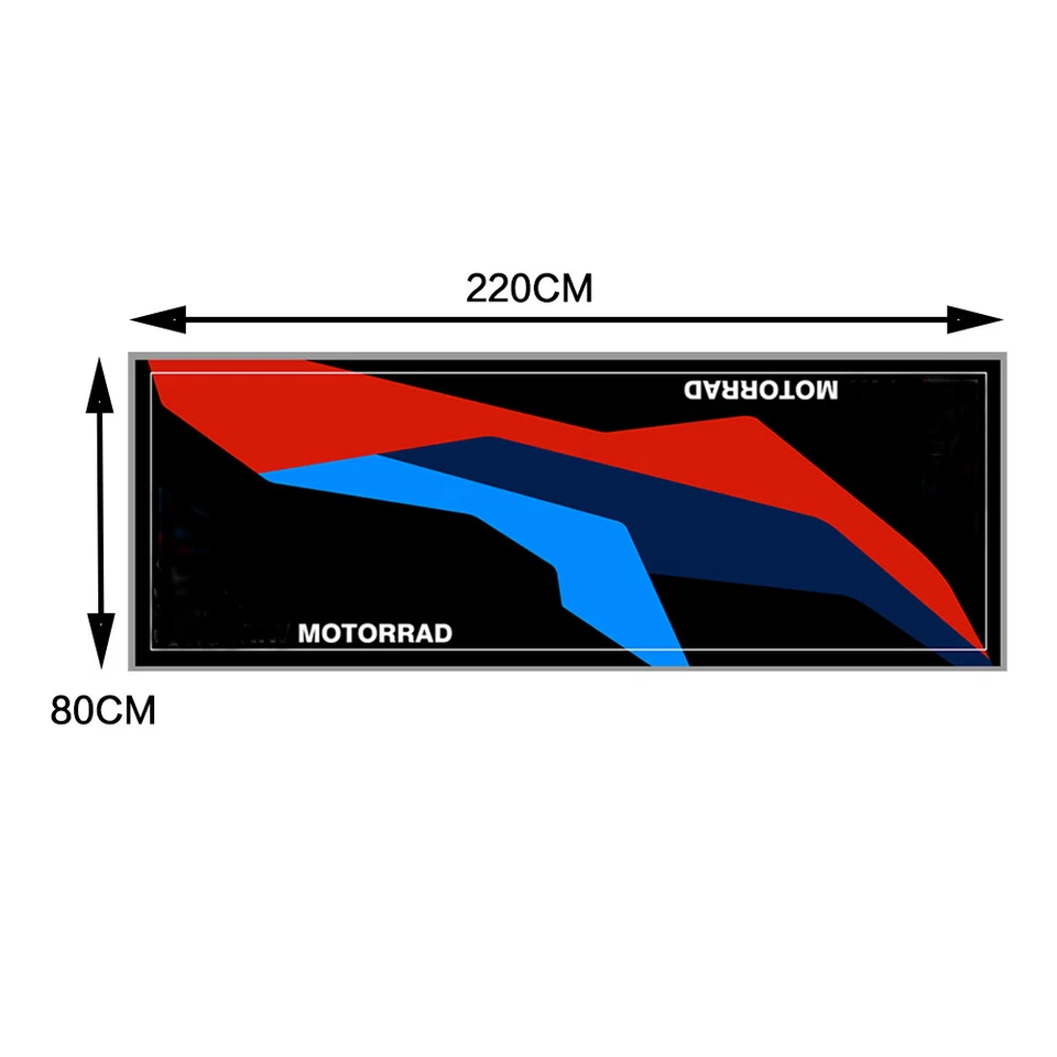 Alfombra de garaje apta para BMW S1000RR S1000R R1250GS R1300GS alfombra M motocicleta Foto 2 de 4