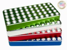 243 Winchester Reloading block Tray CNC Made from Solid Aluminum By Jofer USA
