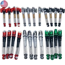 48MM CNC Built-in Threaded Double Barrel Shock Absorbers for 1/24 RC Axial SCX24