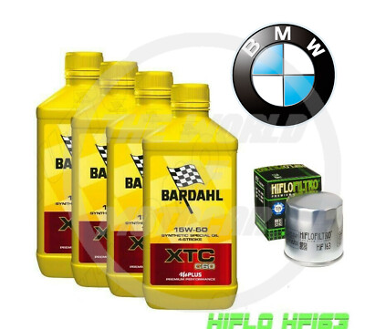 BMW R/1150/R 4 LITER BARDAHL XTC C60 15W50 ÖLFILTER X MOTORRAD BMW KIT/INSPEKTIONSPAKET
