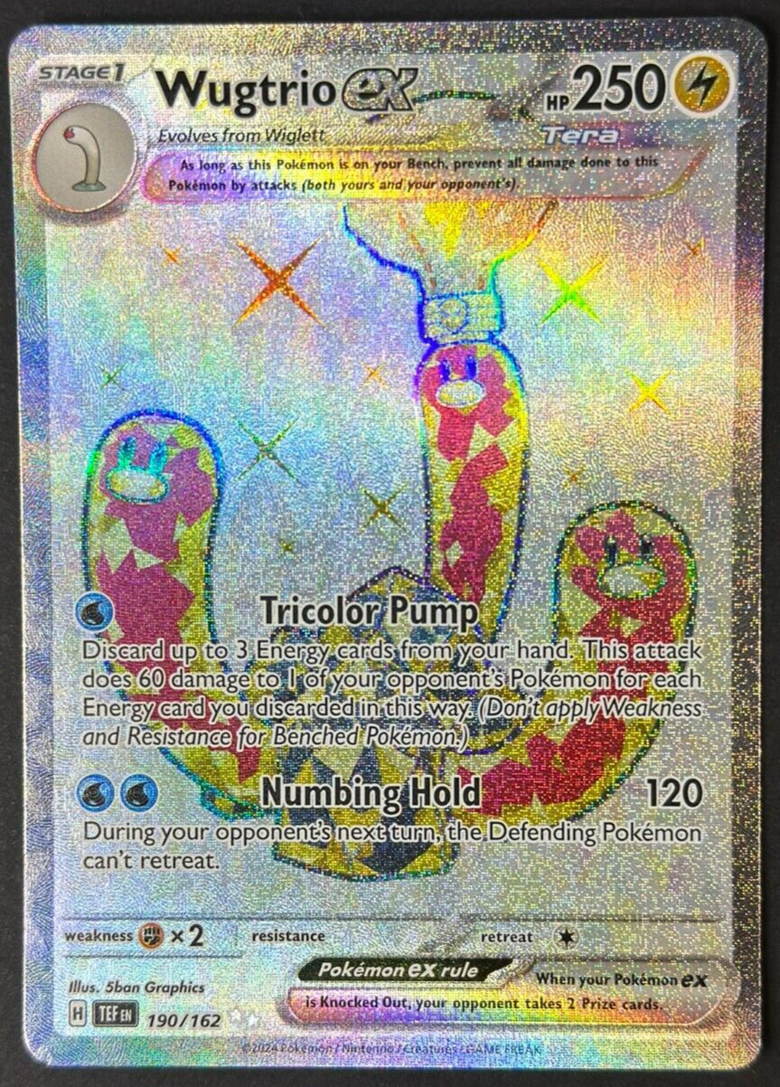Wugtrio ex 190/162 Sv05: Temporal Forces Holo