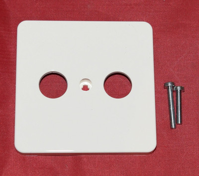 Siemens Delta 5TG1 816 Antennen-Abdeckplatte 65x65mm titanweiß