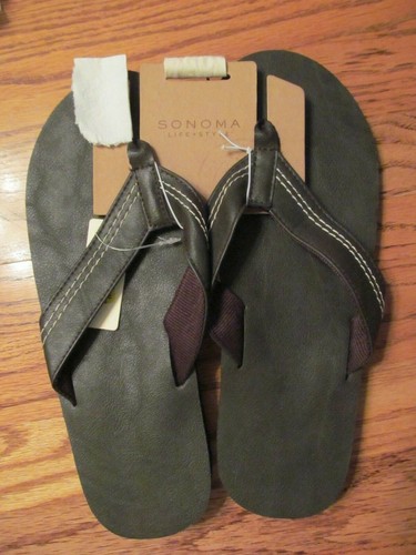 DARK BROWN Sandals/Flip Flops~MEN'S 