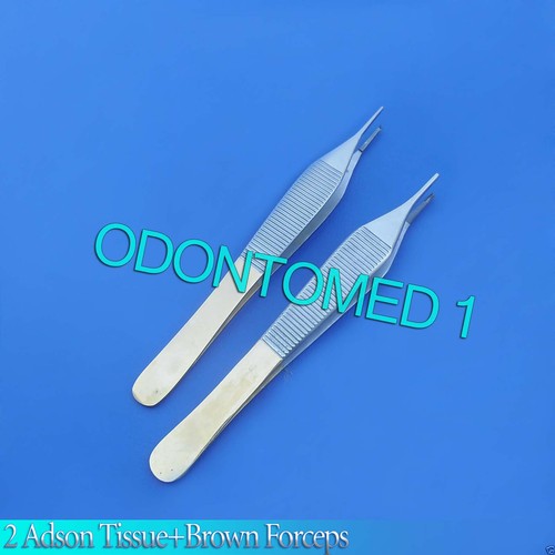 Pinza 4.75 Pollici Pinza Per Tessuti Adson 4,75" Con Presa 1x2 Denti - Ideale Per Sutura E Chirurgia Cuffia Chirurgica - Foto 2