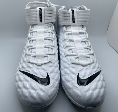 Tacchetti da calcio Nike Force Savage Pro 2 da uomo taglia 16 bianchi neri AH4000-100 nuovi - Foto 3 di 5