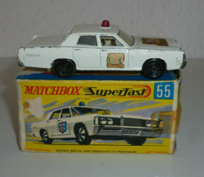 LESNEY / MATCHBOX / MODELLAUTO / SUPERFAST / MERCURY POLICE / No 55 / #1696#