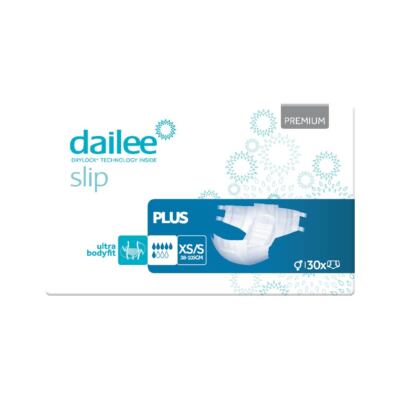 Dailee Slip Premium Plus Gr. XS/S Inkontinenz Windelslip 30 Stück