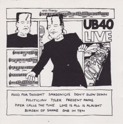 UB40 - Live (1992) CD Neuware