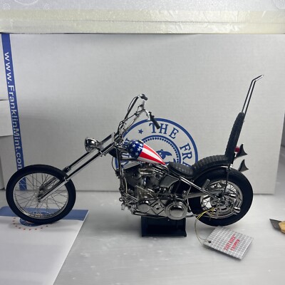 1/10 franklin mint Harley Davidson 1969 Easy Rider Chopper America