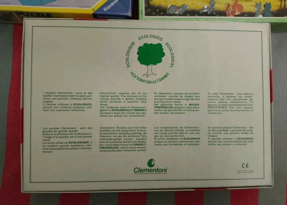 Puzzle Clementoni/Ravensburger - Da 60 A 500 Pezzi - Completi E Pari Al Nuovo  - Immagine 4 di 4