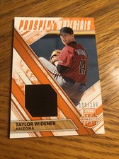 2019 Elite Extra Edition Prospect Materials Orange PM-TW Taylor Widener 158/199