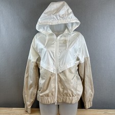 NIKE Sportswear Windrunner Jacket Women s S White Windbreaker 804947