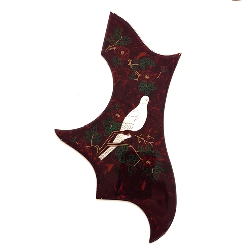 Dove Acoustic Guitar Pickguard Self-adhesive Hummingbird Pickguard for Gibson