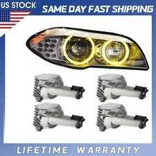 4pcs Yellow Angel Eye DRL Modules 63127262731 For BMW 5 Series F10 F11 F18 528i