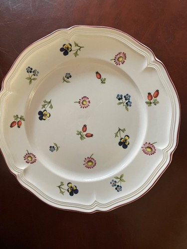 Villeroy & Boch Petite Fleur Chop Platter 12" Mint - Picture 9 of 10