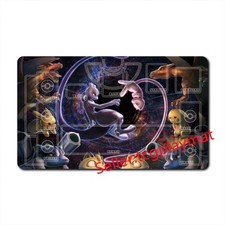 Mewtwo Mew Pokemon Playmat TCG Card Game Play Mat Gaming Desk Mouse Pad o182