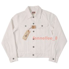 Men's 13oz Selvedge Denim Jacket Vintage Casual Coat Short Coat Work Coat Top