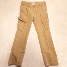 Epic Threads Boys Cargo Pants Sz.18/Kahki Color/Cotton/Beige/Straight Leg