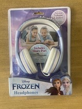NEW Disney Frozen Headphones Adjustable Band  Parental Control Volume SEALED
