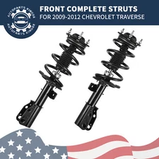 Pair Front Shocks Struts for Buick Enclave Chevy Traverse GMC Acadia Outlook