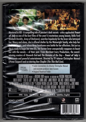 A Merchant Ivory Production Feast of July (DVD, 1995, Special