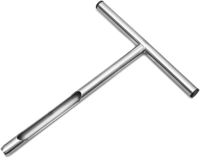GardenPal 12 Inch Soil Sampler Probe with T Handle, Stainless Steel T-Style Soil