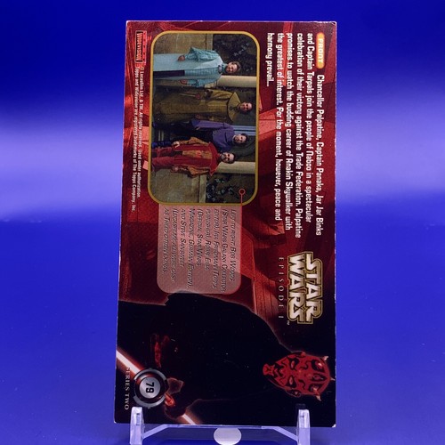 Star Wars Episode 1 Card Series Two 79 Wide Vision Trading Card Topps F/S - Picture 4 of 4