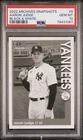 2022 Topps Archives Snapshots #9 Aaron Judge Black & White PSA 10