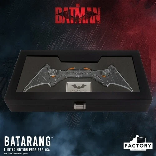 The Batman Batarang Limited Edition Prop Replica Collectible Display - Picture 2 of 6