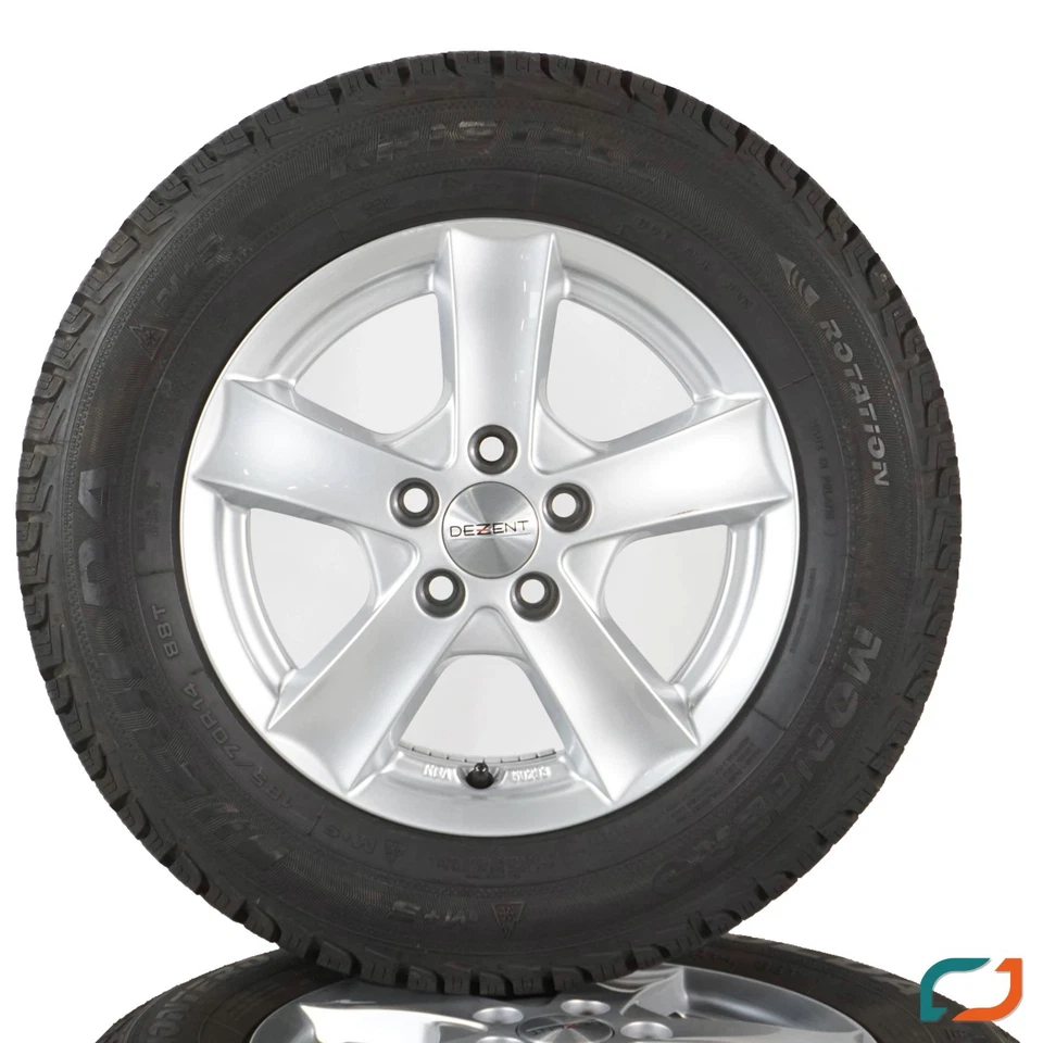 VW Polo AW 2G Seat Ibiza KJ KL Winterräder Winterreifen 185/70 R14 88T 14 Zoll - Bild 2 von 4