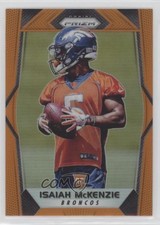 2017 Panini Prizm Rookies Orange Prizm 270/275 Isaiah McKenzie #248 fq3