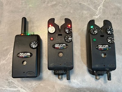 Delkim TXI Plus 2 Alarm Set  Red and Green with RX pro receiver 