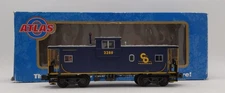 Atlas 6602-1 O Gauge Chesapeake & Ohio Extended Vision Caboose #3288 3-Rail EX