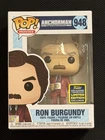 Funko Pop! Movies: Anchorman - Ron Burgundy  SDCC Exclusive #948 w/ Protector