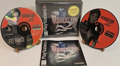 Resident Evil 2 Sweepstakes Cover Sony PlayStation PS1 CIB Tested Authentic