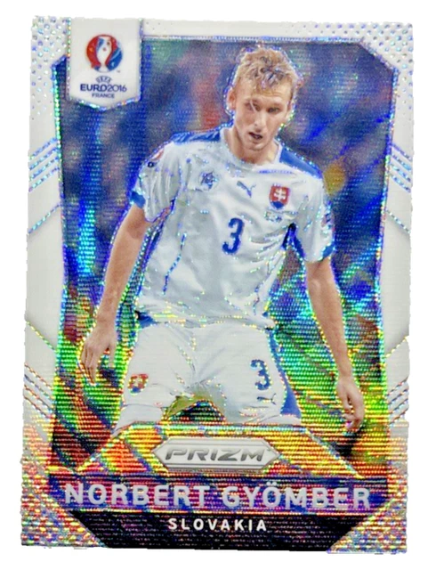 2016 Panini Prizm UEFA Euro '16 Prizms White #137 Norbert Gyomber