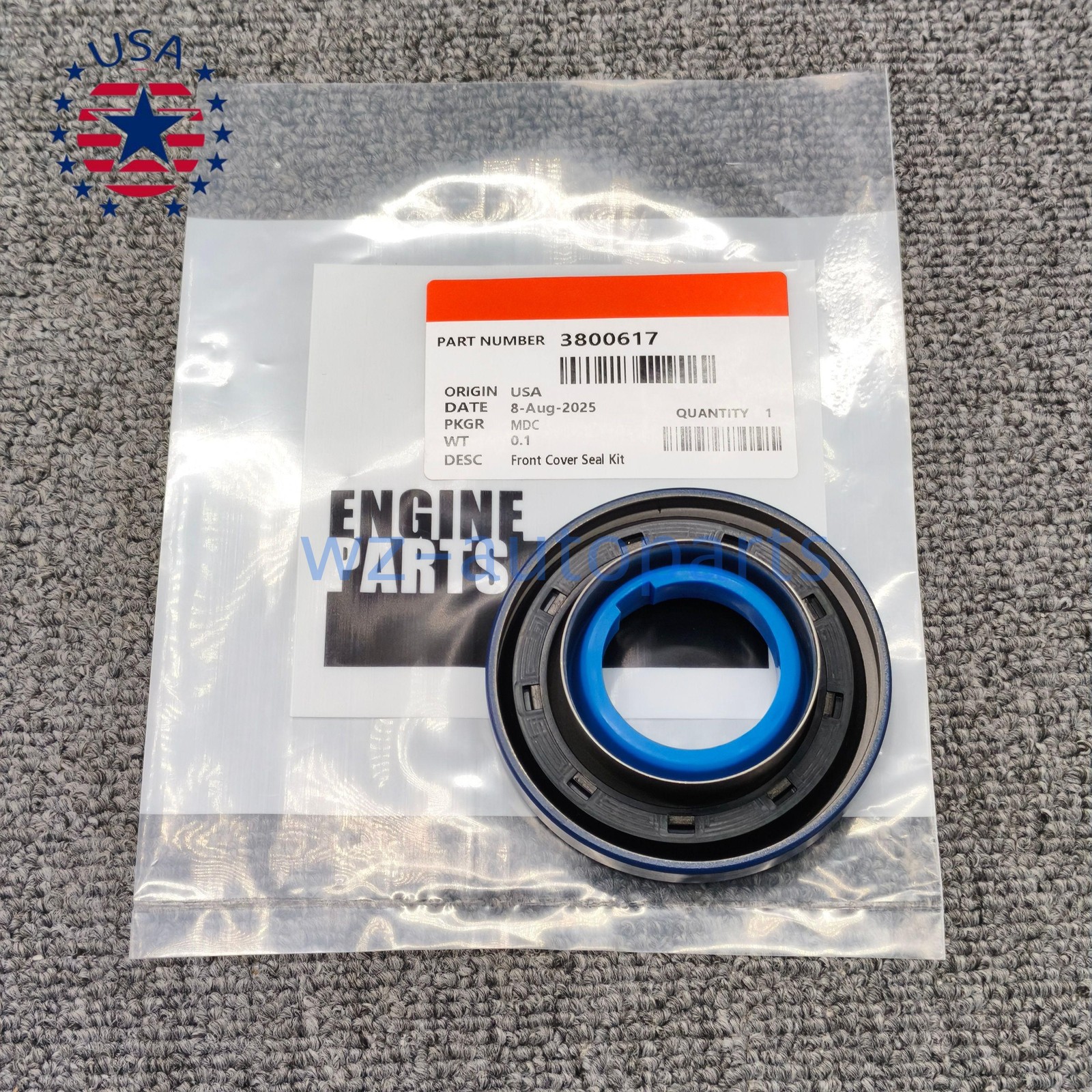 Front Cover Seal For Cummins 3078292 N14 Celect QSN 3800616 3803720 3076501 USA