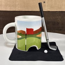 Kikkerland Golf Putter Mug w/Putter Pen Ball