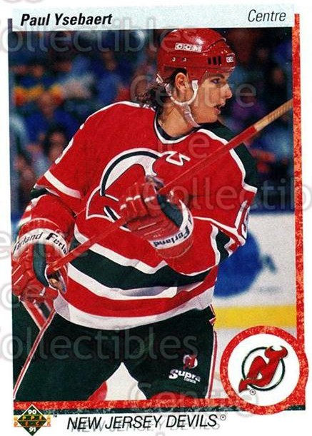 1990-91 Upper Deck French #375 Paul Ysebaert