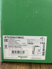 New ATV320U75M3C Schneider Electric Altivar 320 10HP Var. Frequency Drive 7.5kW