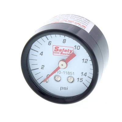 #ad Speedway Remote Pressure Gauge 0 15 PSI $18.99